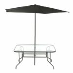 Ellister Siena Parasol - 2.4m Black