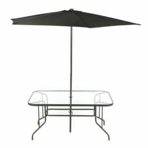 Ellister Siena Parasol - 2.4m Black