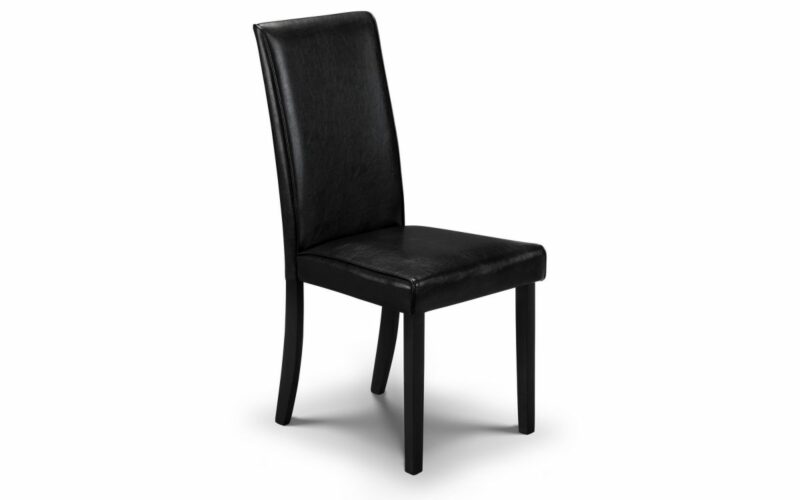 Hudson 4 Seater Black Dining Set - Image 2