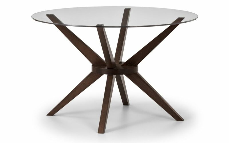 Chelsea & Kensington 4 Seater Glass Dining Set - Image 4