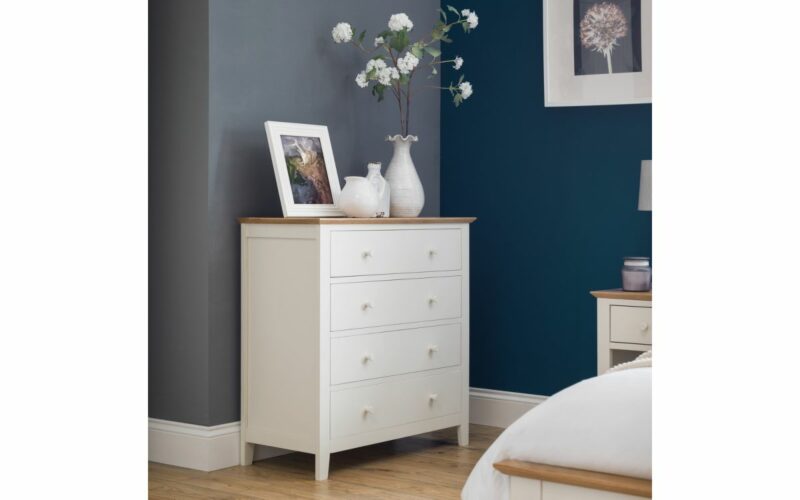 Salerno 2-Tone 4 Drawer Chest - Image 4