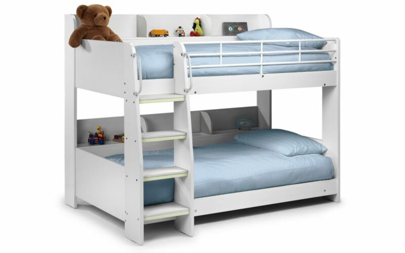 Domino Bunk Bed - All White (JB) - Image 2