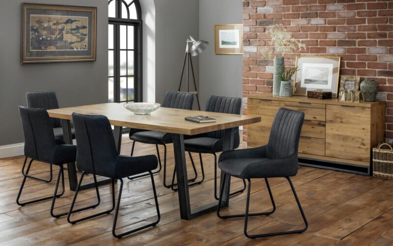 Brooklyn & Soho 6 Seater Dining Set - Image 4