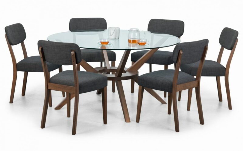 Chelsea Large Glass Top Dining Table - Image 3