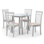 Coast 4 Seater Dining Set - Grey