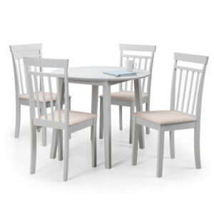 Coast 4 Seater Dining Set - Grey