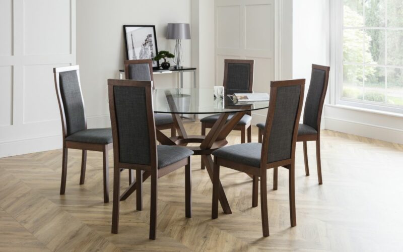 Chelsea Large & Melrose 6 Seater Dining Set - Image 5