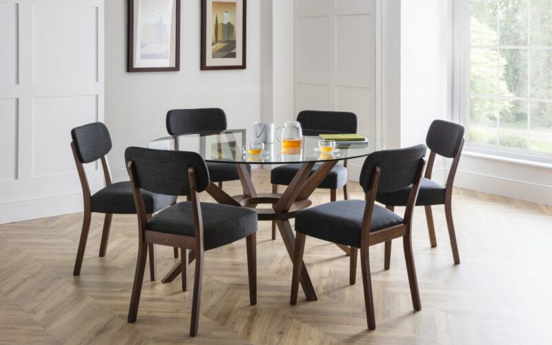 Chelsea Large & Farringdon 6 Seater Dining Set - Image 5
