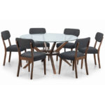 Chelsea Large & Farringdon 6 Seater Dining Set