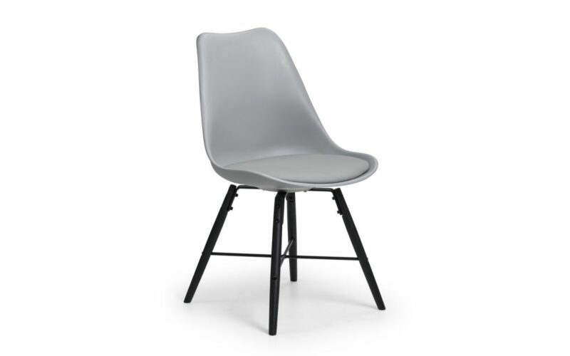 Staten & Kari 4 Seater Grey Dining Set - Image 3