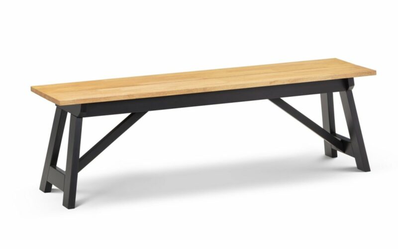 Hockley 6 Seater Dining Set (Bench & 4 Chairs) - Image 6