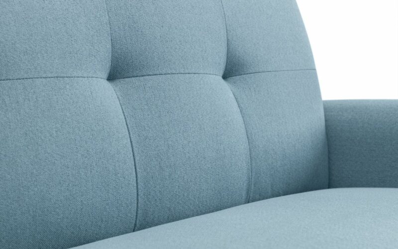 Monza 3 Seater Sofa - Blue - Image 4