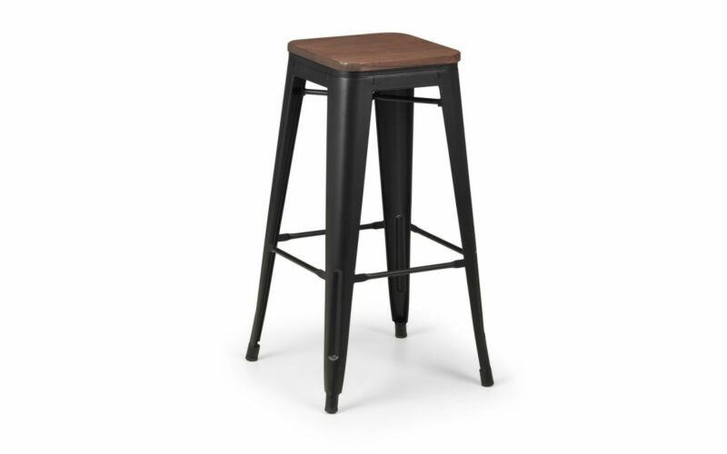 Grafton Bar Table & 4 Grafton Backless Bar Stools - Image 2