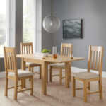 Astoria & Hereford 4 Seater Dining Set (Flip-top Dining Table)