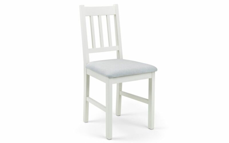 Coxmoor 4 Seater Ivory & Oak Dining Set - Image 3