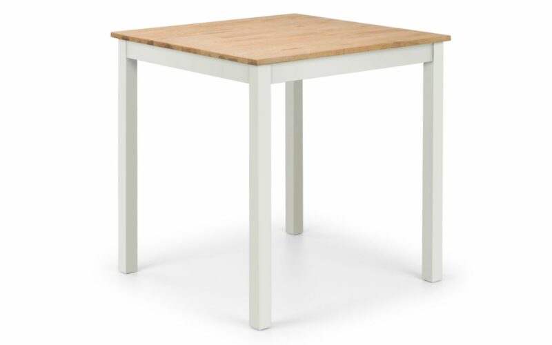 Coxmoor Ivory & Oak 2 Seater Dining Set - Image 2