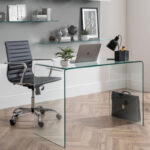 Amalfi Desk & Gio Black Office Chair