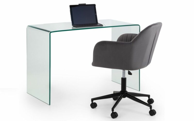 Amalfi Desk & Kahlo Grey Office Chair - Image 2