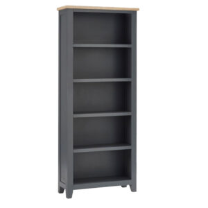 Bordeaux Tall Bookcase - Dark Grey