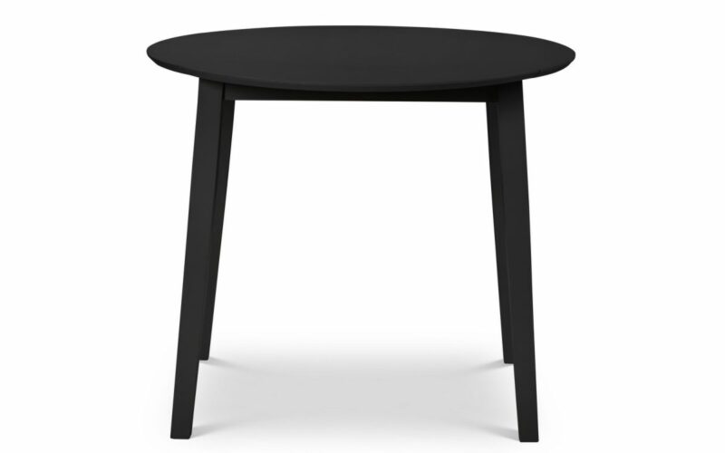 Coast 4 Seater Dining Set - Black - Image 4