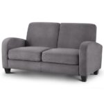 Vivo 2 Seater Sofa - Dusk Grey Chenille Fabric (JB)