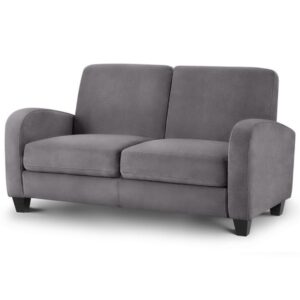 Vivo 2 Seater Sofa - Dusk Grey Chenille Fabric (JB)