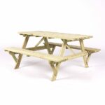 Montana FSC Fir 150cm Rectangular Picnic Table