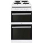 Amica 508TEE1W  - 50cm Double Cavity Electric Cooker - White