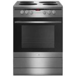 Amica 60EE2TAXX - 60cm Single Cavity Electric Cooker - Silver