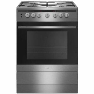 Amica 608GG5MSXX - 60cm Single Cavity Gas Cooker - Silver