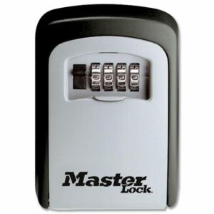 Masterlock Combination Key Storage Unit Black & Grey