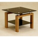 Adina Black Lamp Table