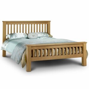 Amsterdam Oak Bed High Foot End