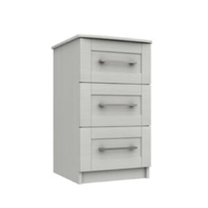 Andante 3 Drawer Bedside