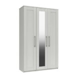 Andante Tall 3 Door Wardrobe with Mirror