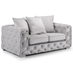 Ankara 2 Seater Sofa Silver