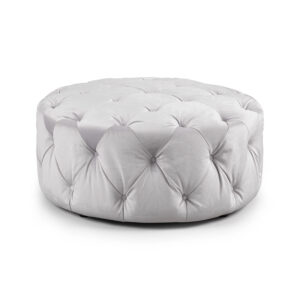 Ankara Footstool Silver