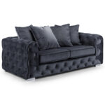 Ankara 3 Seater Sofa Slate