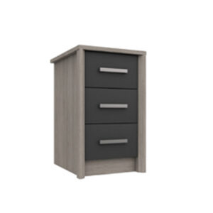 Arundel 3 Drawer Bedside