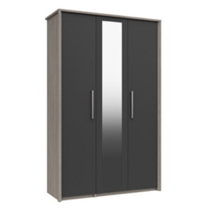 Arundel Tall 3 Door Wardrobe with Mirror