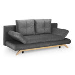 Athell 3 Seater Charcoal Sofabed