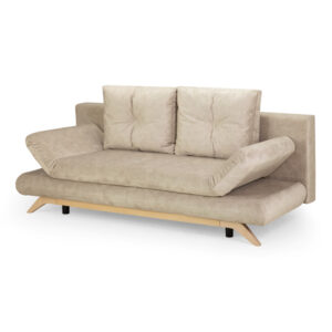 Athell 3 Seater Mocha Sofabed