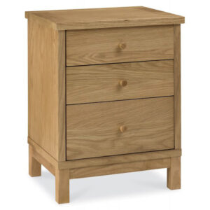 Atlanta 3 Drawer Nightstand