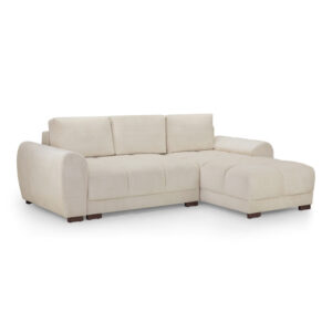 Azzuro Universal Corner Sofabed Cream