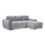 Azzuro Universal Corner Sofabed Grey