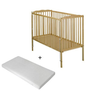 Cot with Safety Mattress