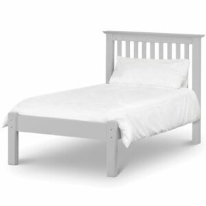 Barcelona Bed Low Foot End - Dove Grey