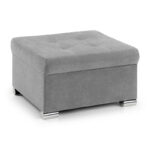 Bergen Footstool Grey
