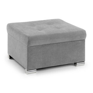 Bergen Footstool Grey