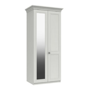 Canterbury 2 Door Wardrobe with Mirror